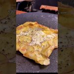 さつまいもで作るあまじょっぱいガレット　#キャンプ飯 #簡単レシピ #おうちごはん #おつまみ #おやつ