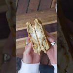 アップルクリチーのホットサンド（レシピは説明欄に記載）