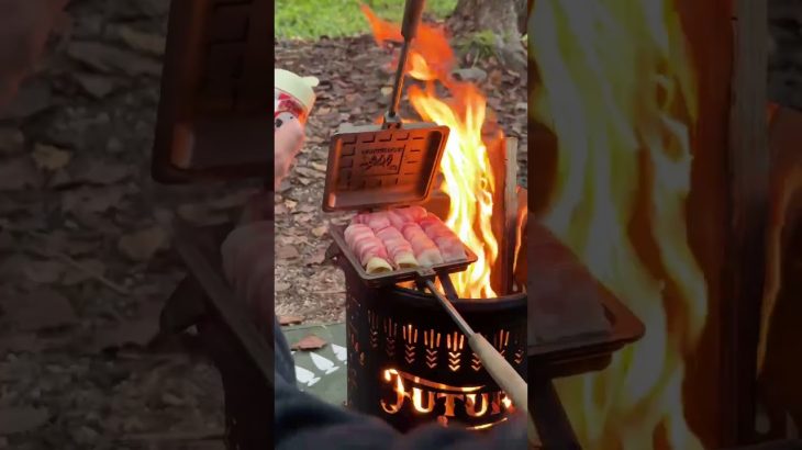 「もちの豚チーズ巻き」をナバホソロⅡで作ってみた！😋