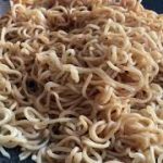 1人キャンプ料理　焼そば　ラーメン