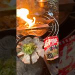 【キャンプ飯】即席で山岡家チャーシュー麺#ソロキャンプ #レシピ #asmr