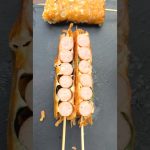 簡単最強のつまみ🍻#ソーセージのチーズ巻