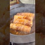 長芋は肉で巻け！　#キャンプ飯 #レシピ #長芋