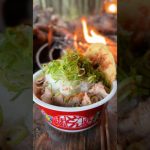 【キャンプ飯】ゴージャスどん兵衛#ソロキャンプ #レシピ #