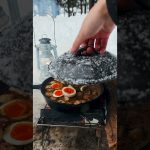 ［限界キャンプ飯］ブリブリの豚バラでルーローハンを作る/[Extreme Camp Cooking] Lu Rou Fan with Juicy Pork Belly