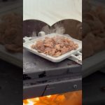 朝はホットサンドですよね #キャンプ飯 #ホットサンド #レシピ