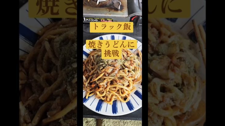 焼うどんコスパ最高だぜ！#トラック飯 #料理 #クッキング#焼うどん#トラック運転手