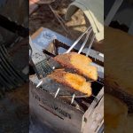 【炭火焼き】旬な寒ぶりは炭火で焼け！　#キャンプ飯 #レシピ #炭火焼き