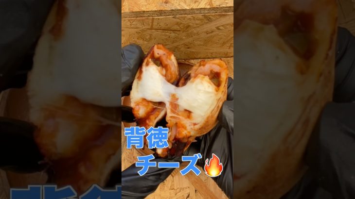 魚肉ソーセージ×さけるチーズ×サルサ🔥🥪｜追加焼きで覚醒した神サンド🤤✨ #shorts #4w1h