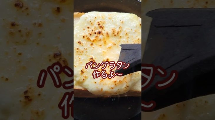 無骨なパングラタン作ってみた 　#shorts