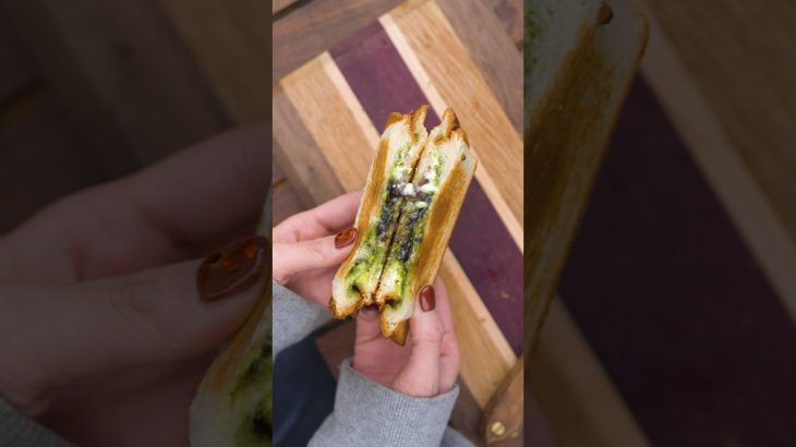 抹茶マシュマロサンド（レシピは説明欄に記載）