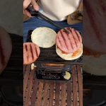 キャンプ飯『ダブルチーズソーセージマフィン』