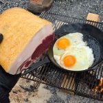 【ジブリ飯】1kgの自家製イノシシベーコンで朝飯を作るだけ。