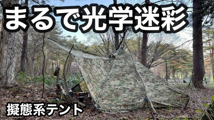 【テトラM 】森に擬態したい人におすすめのテント