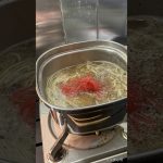 【キャンプ飯】手作り豚骨ラーメン美味しいよ🤗#ラーメン