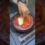キャンプ飯『チーズトッポギ』