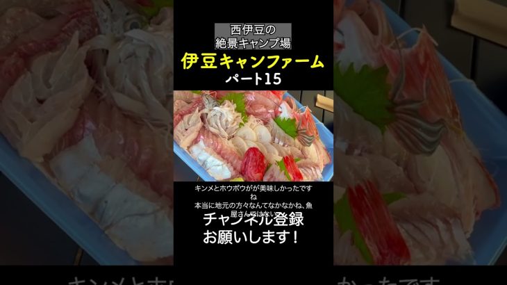 伊豆キャンファーム！景色だけでも行く価値あり！15 #キャンプ場紹介  #伊豆キャンファーム #キャンプ