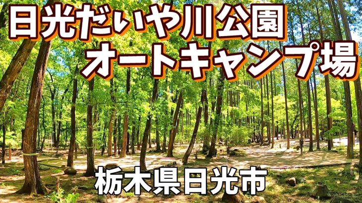 【日光だいや川公園 オートキャンプ場】2026/5｜栃木県