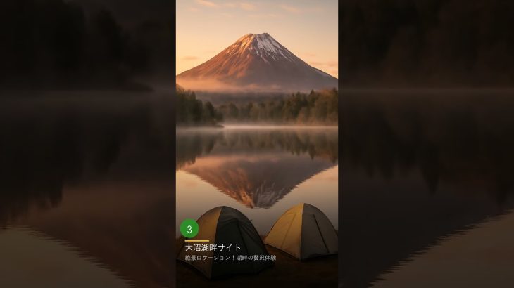 【2026年】群馬・赤城山キャンプ場おすすめ5選｜初心者が失敗しないための完全ガイド #Shorts