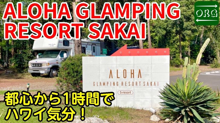 【キャンプ場紹介】アクセス抜群！ハワイアンなキャンプとグランピングが気軽に楽しめる【ALOHA GLAMPING RESORT SAKAI】