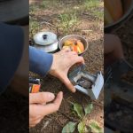 エスビットとシェラカップでスープづくり #camping #camp #エスビット