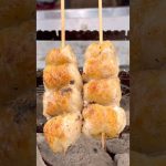 焼き鳥通が頼む抱き身をキャンプで焼いてみた。　#キャンプ飯 #レシピ #炭火焼き #焼き鳥