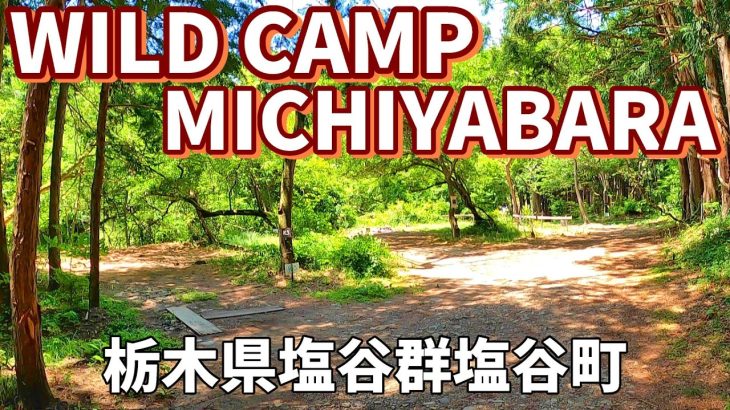 【WILD CAMP MICHIYABARA】2026/6｜栃木県